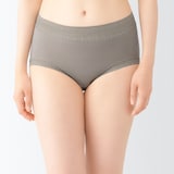 婦人　なめらかレース付きハイライズショーツ