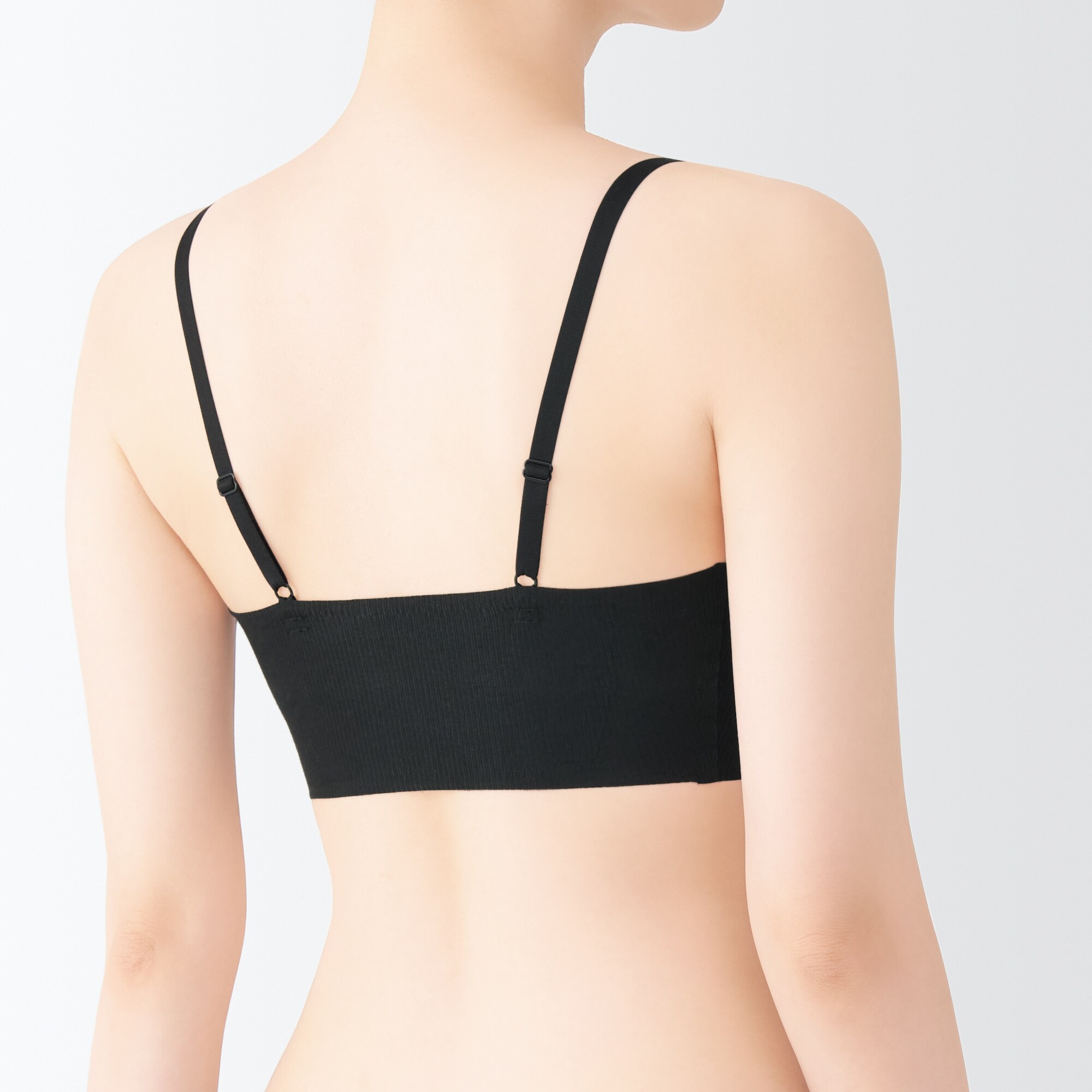 婦人 肌あたりがやさしいリブブラジャー | 無印良品