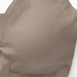 婦人　肌あたりがやさしいリブブラジャー