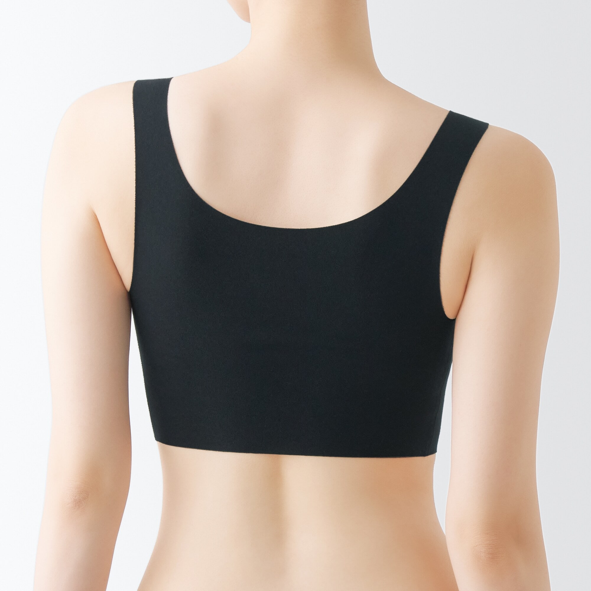 婦人　どこにも縫い目がないハーフトップブラジャー