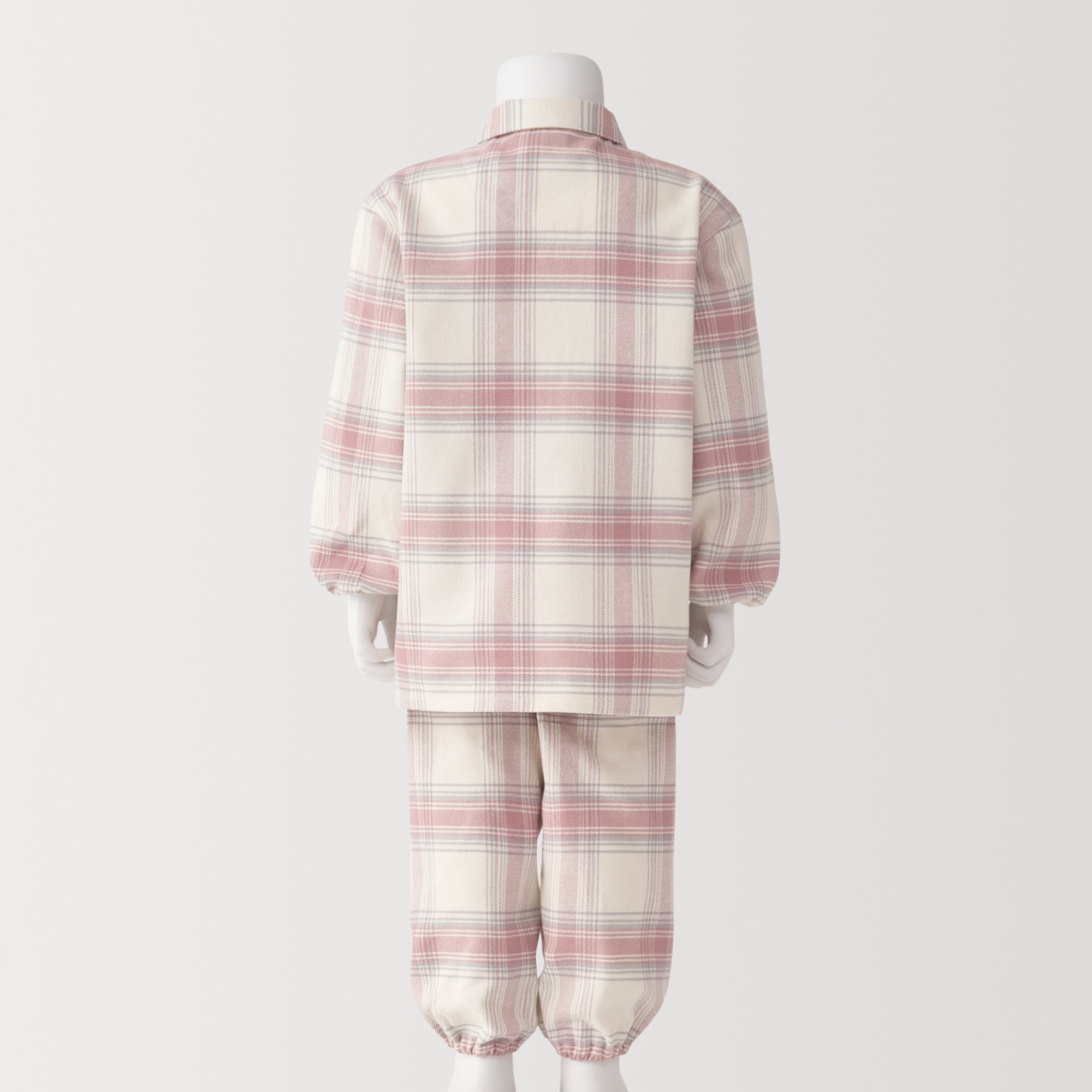 ベビー　脇に縫い目のない　フランネル　お着替えパジャマ