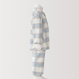 ベビー　脇に縫い目のない　フランネル　お着替えパジャマ