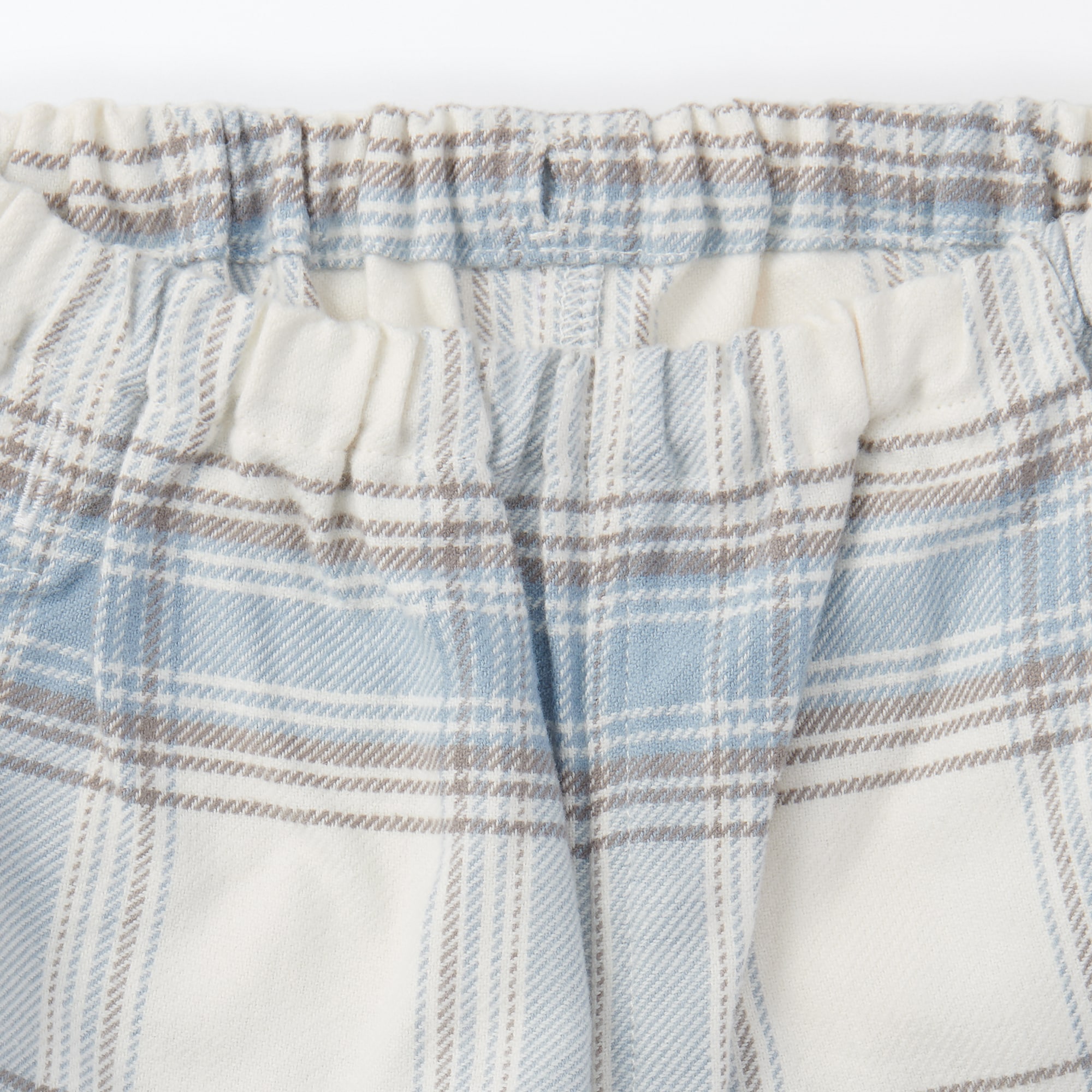 ベビー　脇に縫い目のない　フランネル　お着替えパジャマ