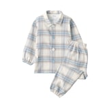 ベビー　脇に縫い目のない　フランネル　お着替えパジャマ