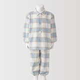 ベビー　脇に縫い目のない　フランネル　お着替えパジャマ