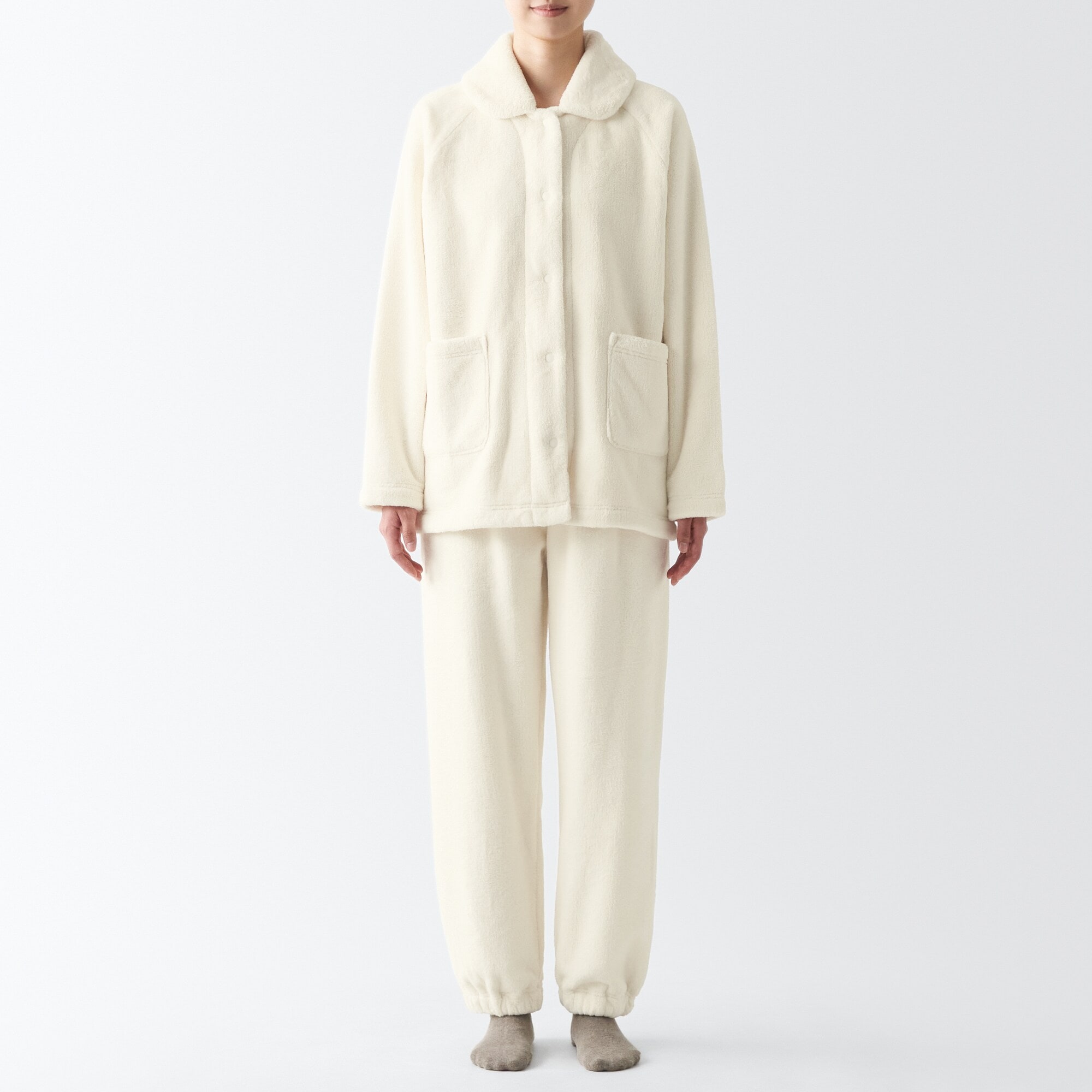 無印良品　レディースパジャマ　4点セット 無印良品（MUJI） パジャマ ルームウェア 婦人 脇に縫い目のない 二重