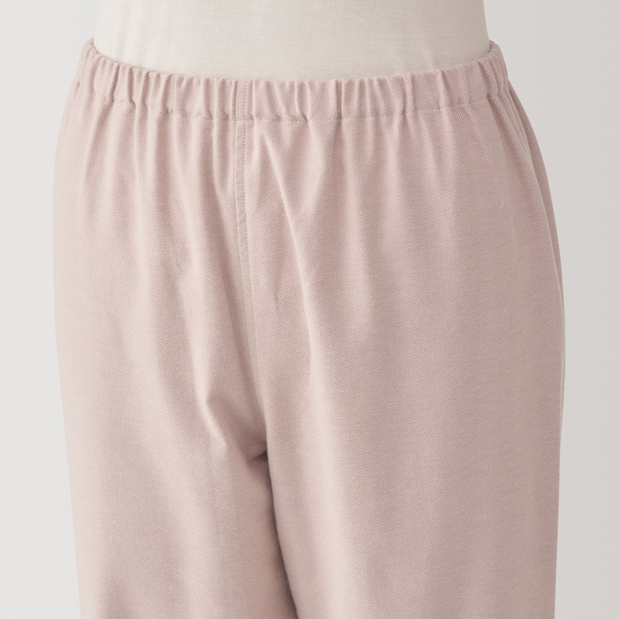 婦人 脇に縫い目のない フランネルパジャマ | 無印良品