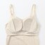 婦人　【マタニティ】シルク混パターンメッシュ授乳に便利なブラキャミソール