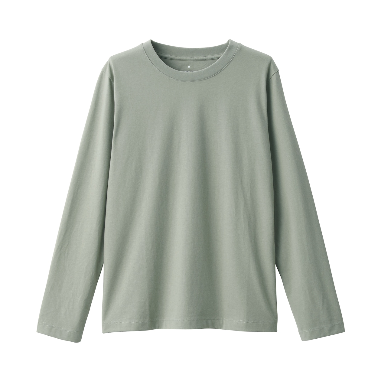 婦人　天竺編みクルーネック長袖Ｔシャツ