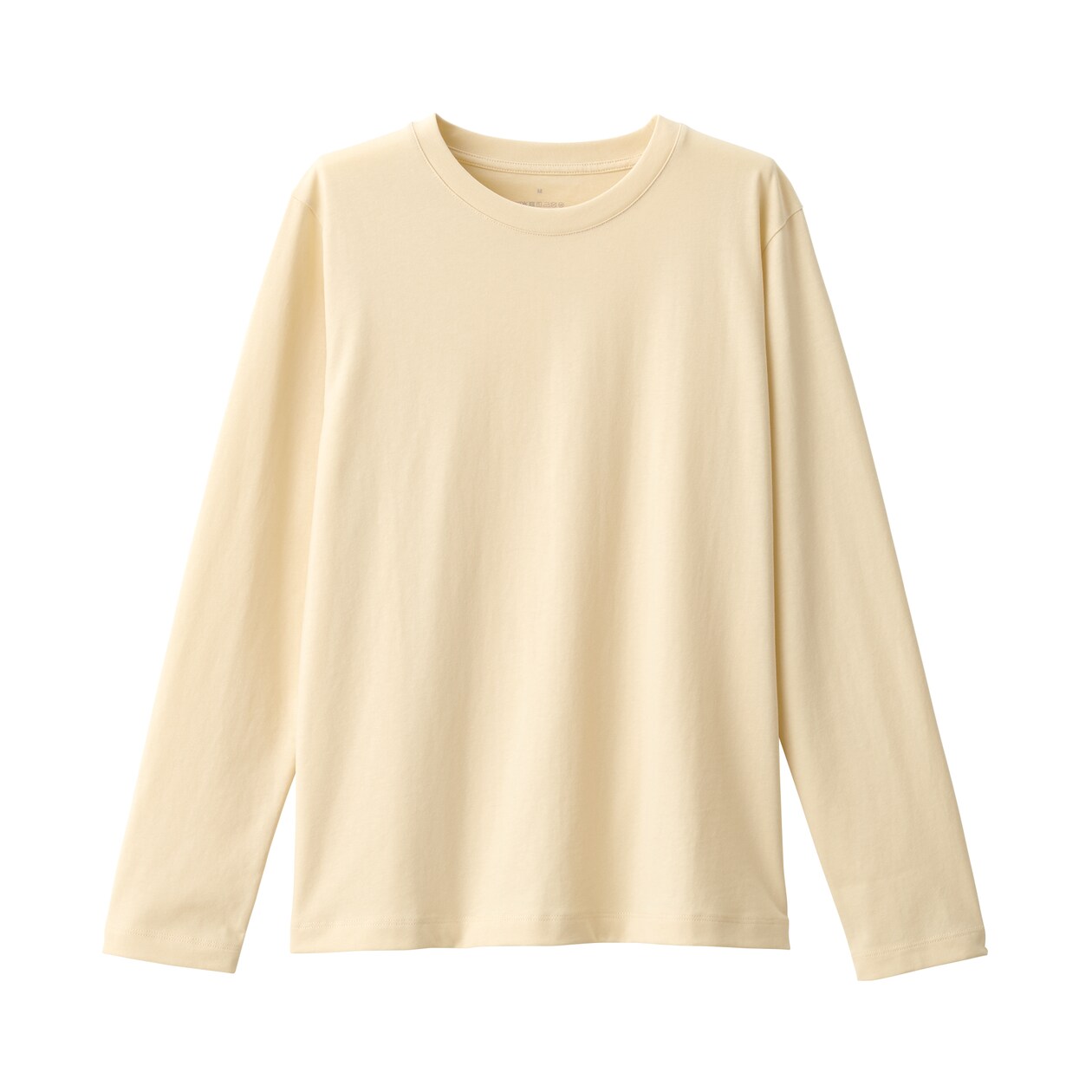 婦人　天竺編みクルーネック長袖Ｔシャツ