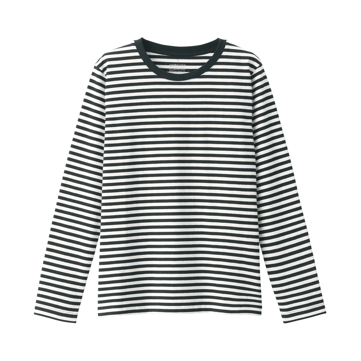 婦人　天竺編みクルーネック長袖Ｔシャツ