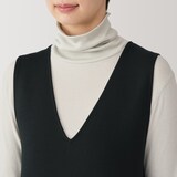 婦人　二重編みスウェットジャンパースカート