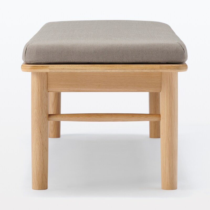 端材をつかった 木製 リビングダイニング ベンチ | 無印良品 