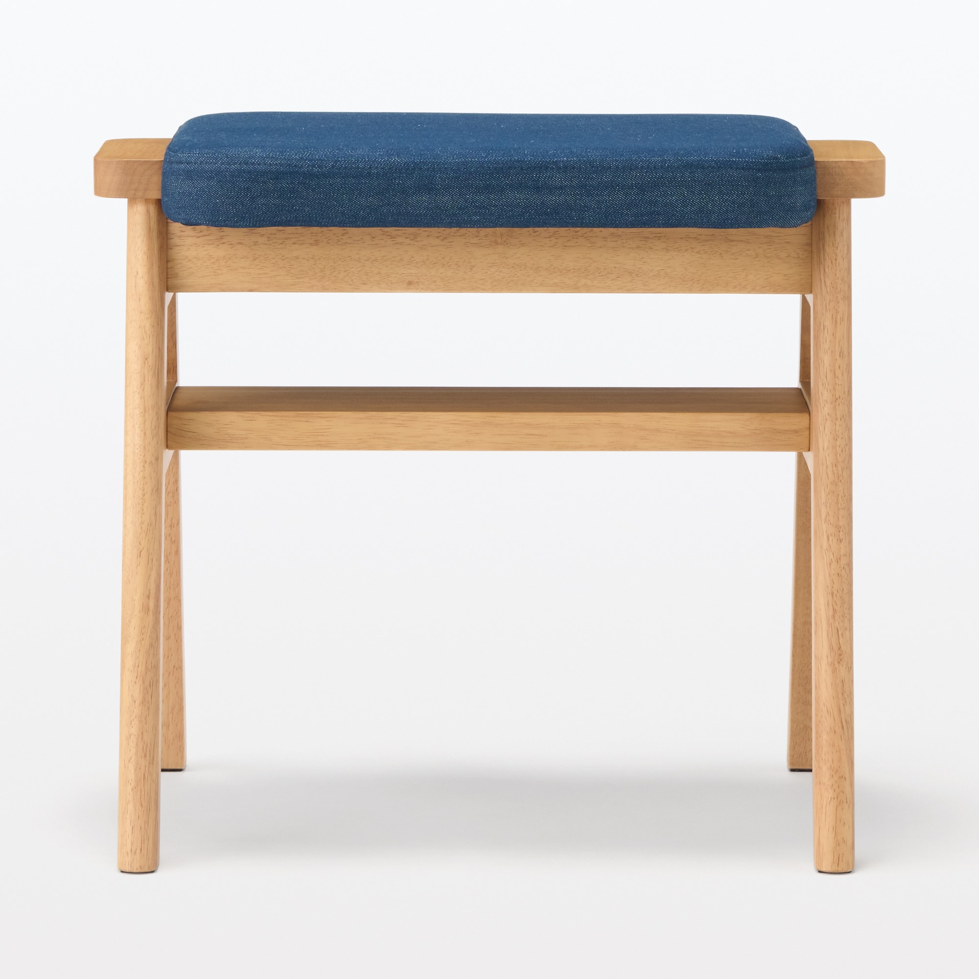 残反をつかったスタッキングスツール　デニムネイビー