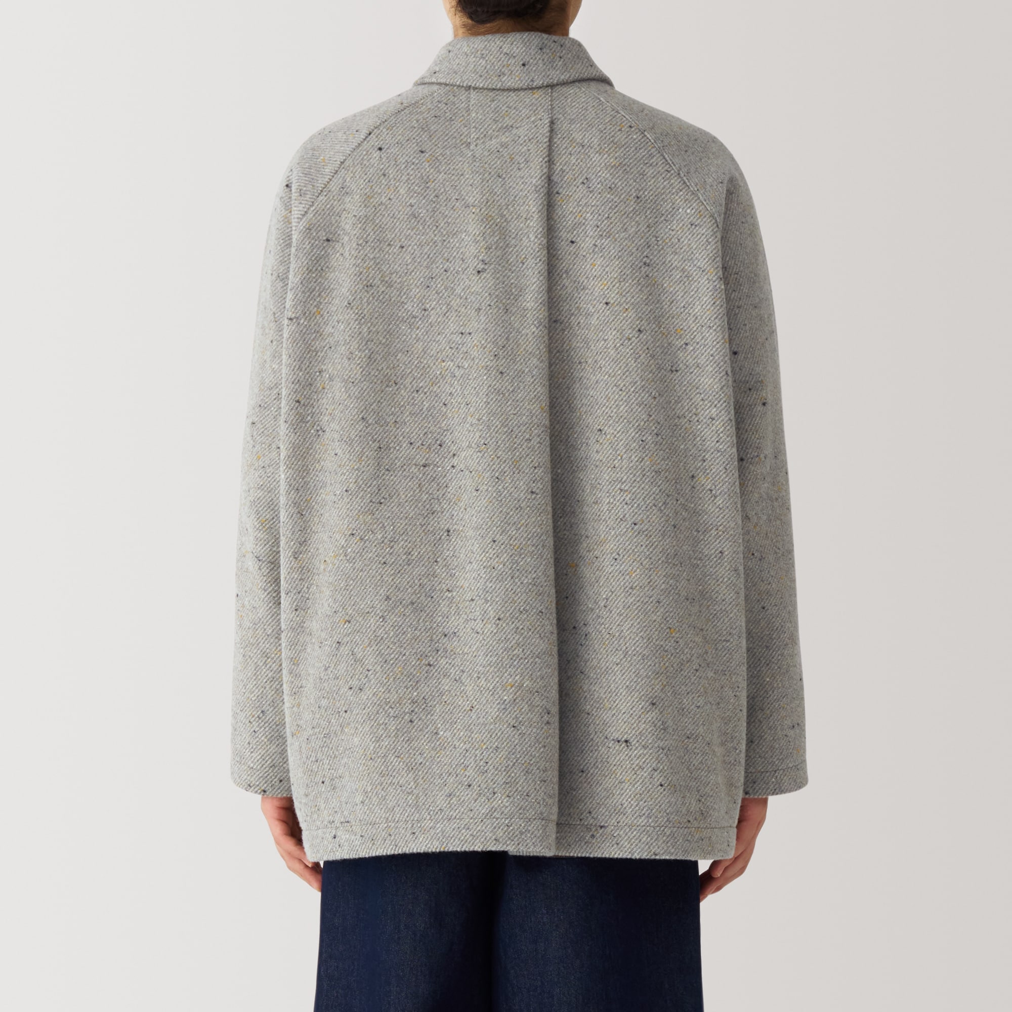 アシンメトリー ウール混紡コート ZARA - ZARA ウール混コート Mサイズの通販 by dress_me_up's