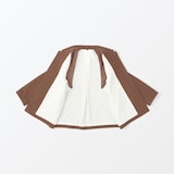 紳士　ウール混綾織りショートコート