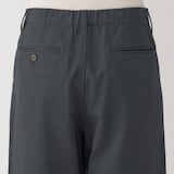 婦人　ムラ糸　チノタックワイドパンツ　股下短め（ＯＳ）