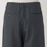 婦人　ムラ糸　チノタックワイドパンツ　股下短め（ＯＳ）