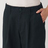 婦人　ムラ糸　チノタックワイドパンツ　股下短め（ＯＳ）