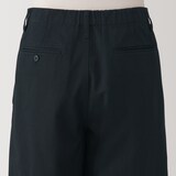 婦人　ムラ糸　チノタックワイドパンツ　股下短め（ＯＳ）