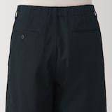 婦人　ムラ糸　チノタックワイドパンツ　股下短め（ＯＳ）