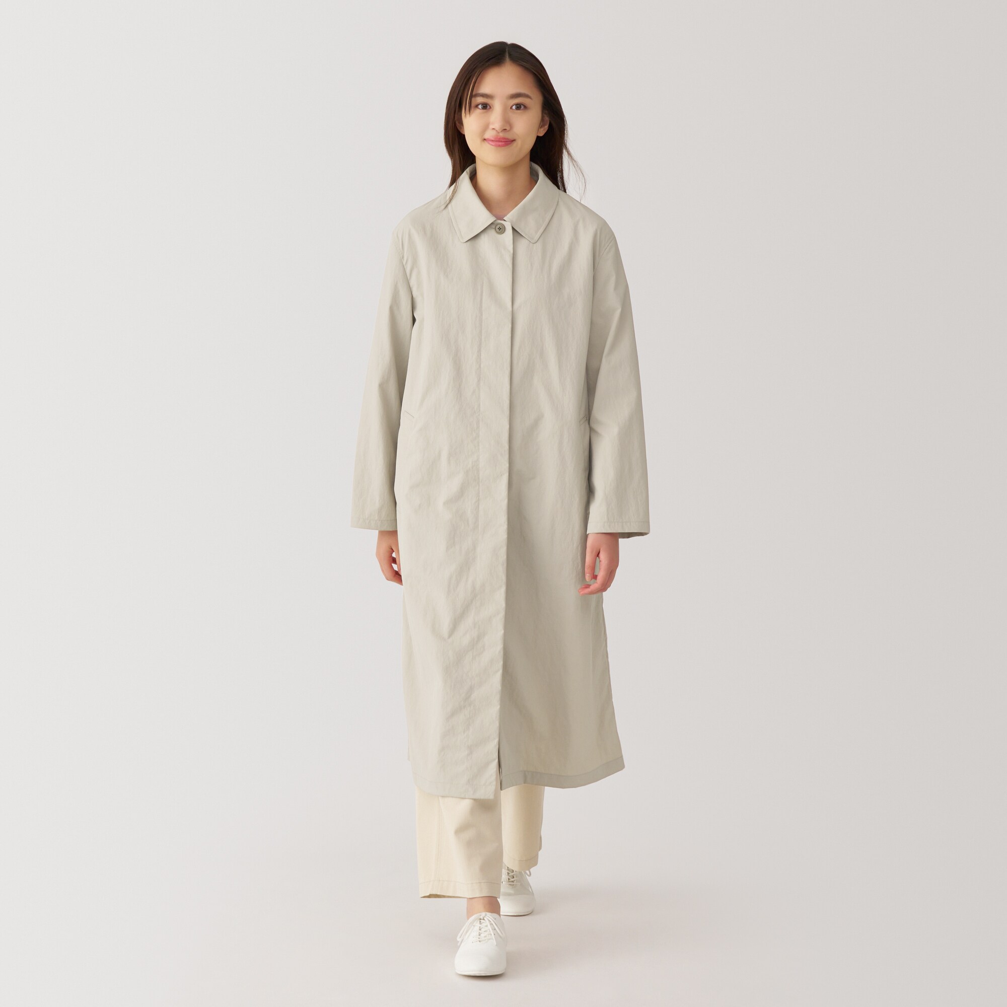 婦人 撥水UVカットステンカラーコート | 無印良品