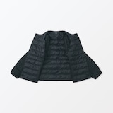 婦人　軽量ダウンノーカラージャケット（帯電防止裏地）