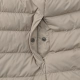 婦人　軽量ダウンノーカラーベスト（帯電防止裏地）