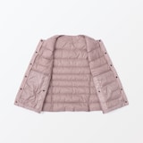 婦人　軽量ダウンノーカラーベスト（帯電防止裏地）