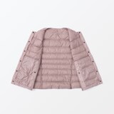 婦人　軽量ダウンノーカラーベスト（帯電防止裏地）