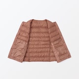 婦人　軽量ダウンノーカラーベスト（帯電防止裏地）