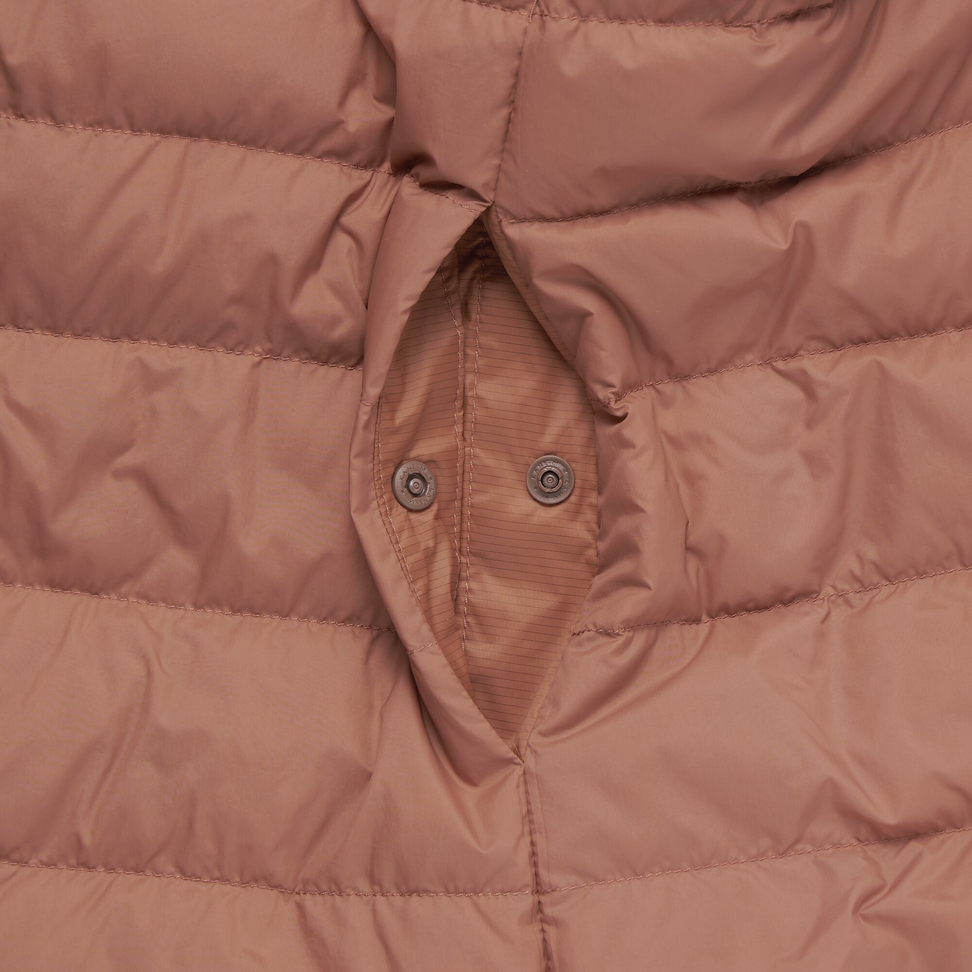 婦人　軽量ダウンノーカラーベスト（帯電防止裏地）