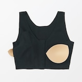 婦人　肌あたりがやさしい前開きブラジャー