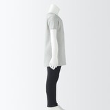 キッズ　フライス編みクルーネック半袖Ｔシャツ【インナー】