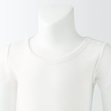 ベビー　フライス編みクルーネック半袖Ｔシャツ【インナー】