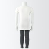 ベビー　フライス編みクルーネック半袖Ｔシャツ【インナー】