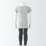 ベビー　フライス編みクルーネック半袖Ｔシャツ【インナー】