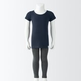 ベビー　フライス編みクルーネック半袖Ｔシャツ【インナー】