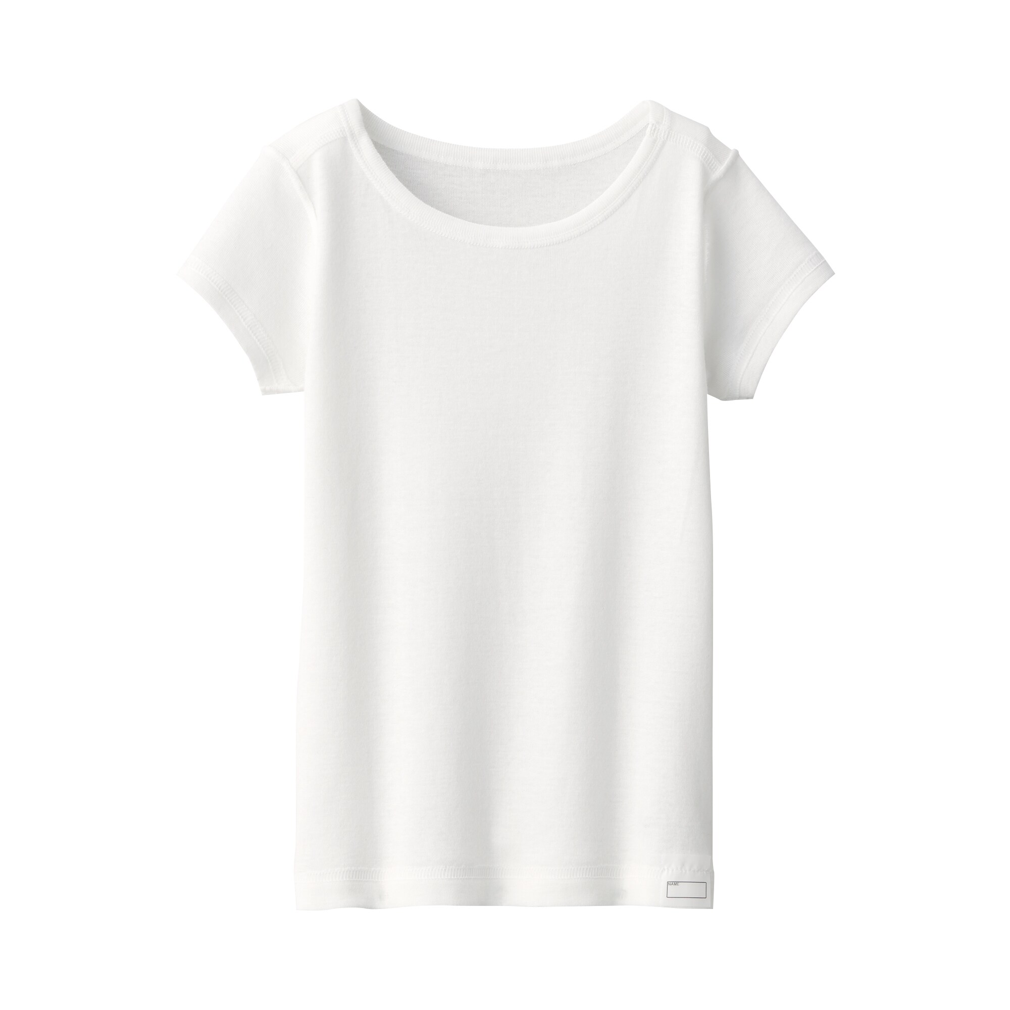 ベビー　あったか綿　クルーネック半袖Ｔシャツ