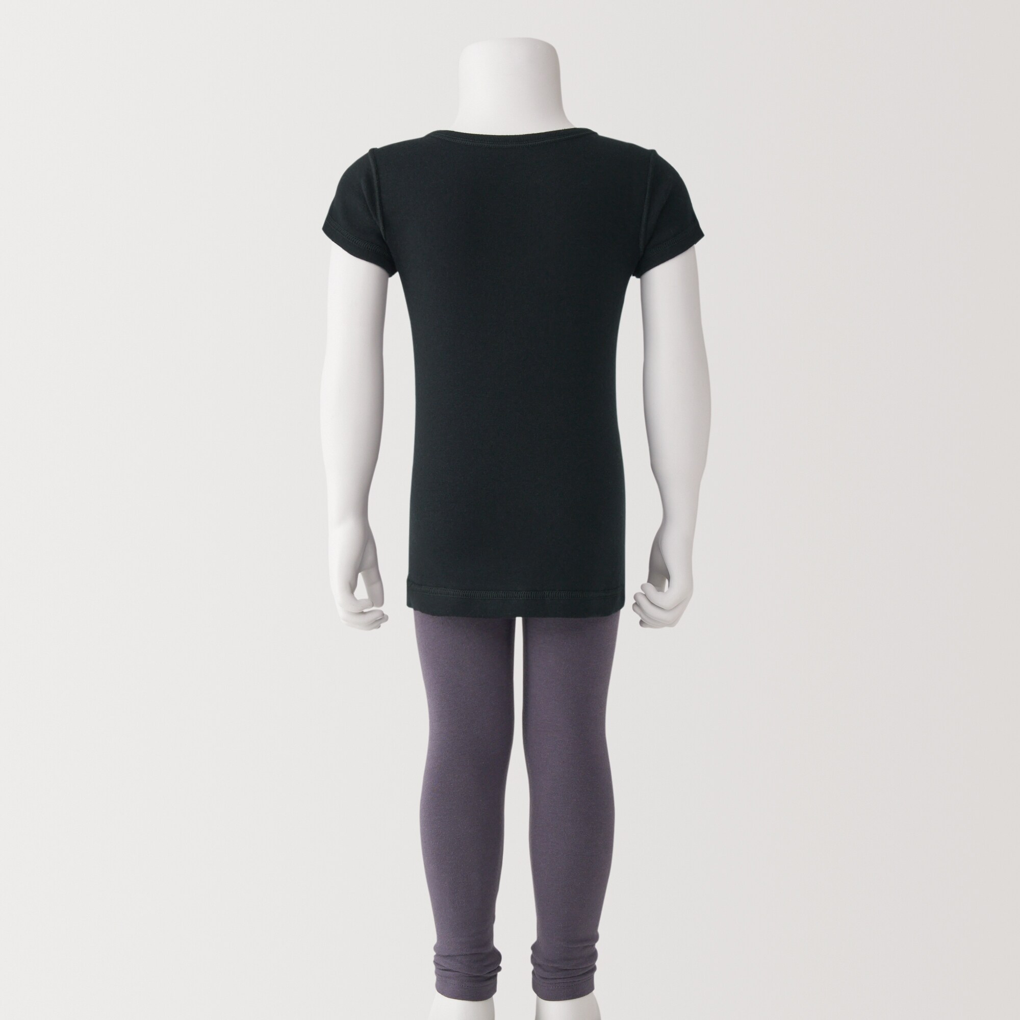 ベビー　あったか綿　クルーネック半袖Ｔシャツ