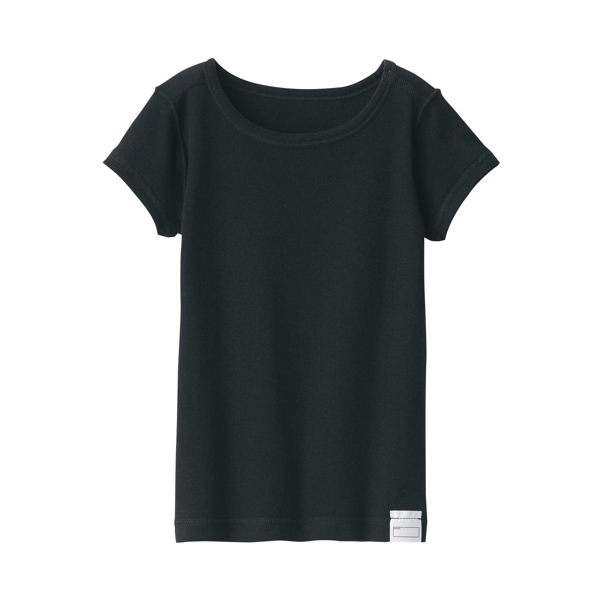 ベビー　あったか綿　クルーネック半袖Ｔシャツ