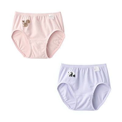 キッズ　動物柄　２枚組　ショーツ