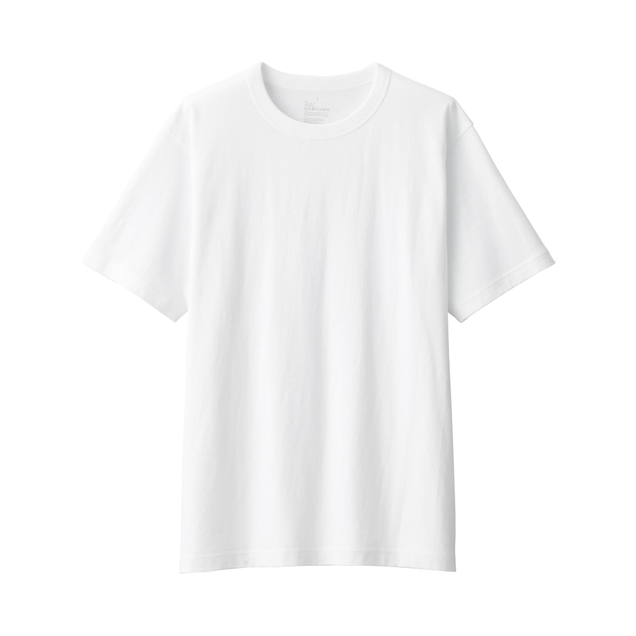 紳士　洗いざらし太番手クルーネック半袖Ｔシャツ