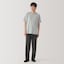 紳士　洗いざらし太番手クルーネック半袖Ｔシャツ