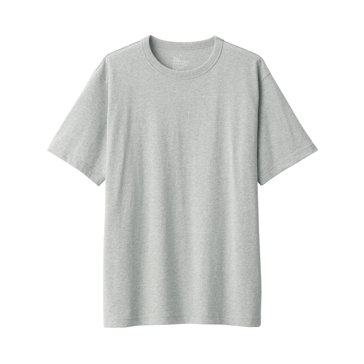 紳士　洗いざらし太番手クルーネック半袖Ｔシャツ