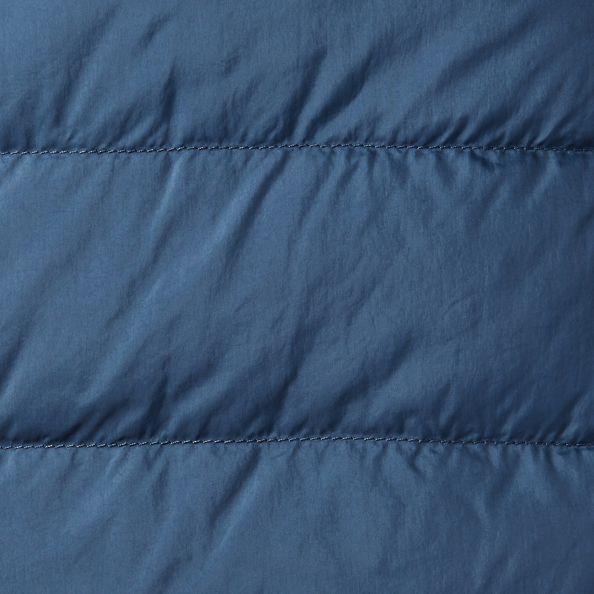 紳士　軽量ダウンノーカラーベスト（帯電防止裏地）