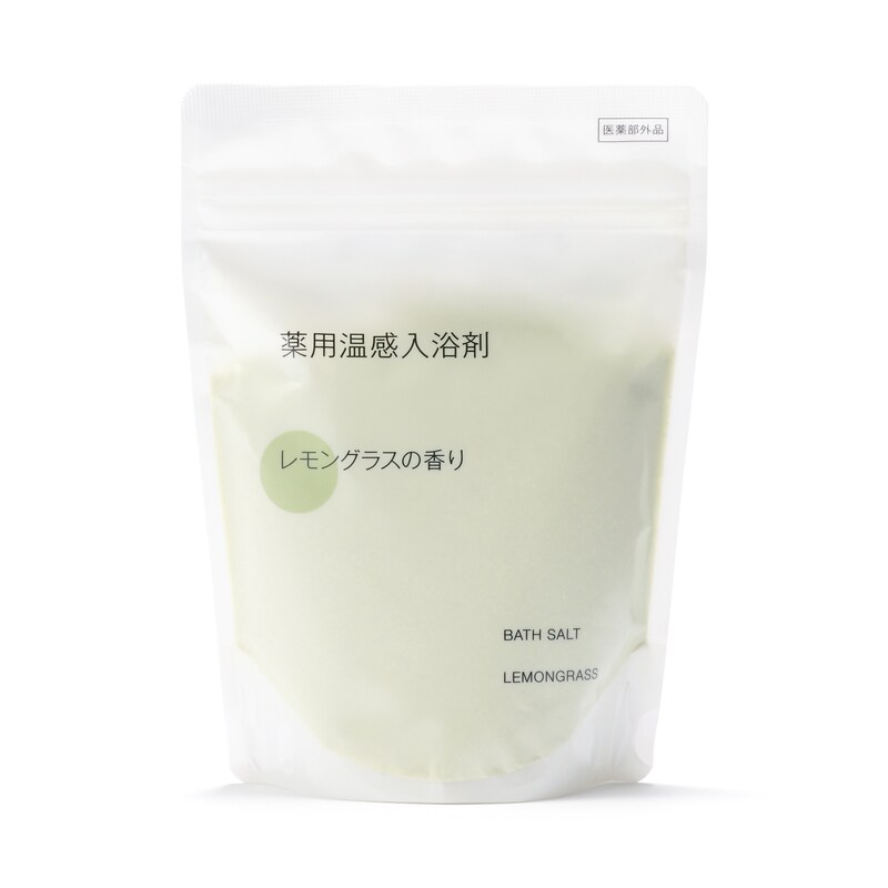 薬用温感入浴剤　レモングラスの香り