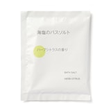 海塩のバスソルト　ハーブシトラスの香り