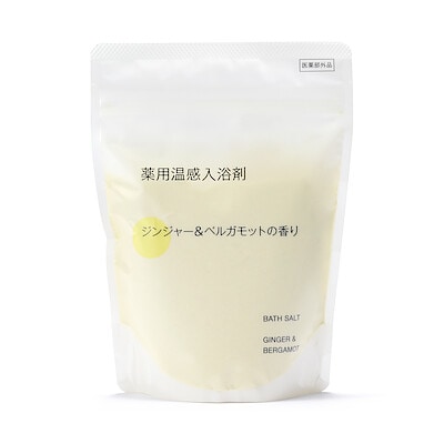 【季節限定】薬用温感入浴剤　ジンジャー＆ベルガモットの香り　３６０ｇ／スプーン付
