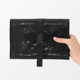 ナイロンメッシュ吊るして使える洗面用具ケース